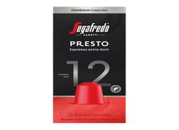Segafredo Presto Espresso Dark - 10 capsules de café