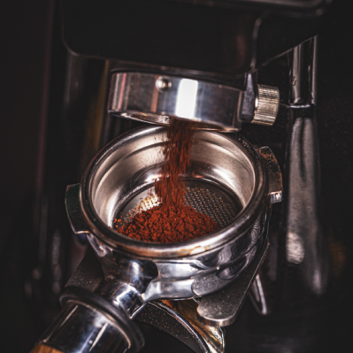 Gemalen koffie maling per apparaat